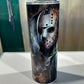 Jason and Michael Horror Movie 20 oz Stainless Steel Tumbler