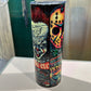 Neon Horror Movie 20 oz Stainless Steel Tumbler