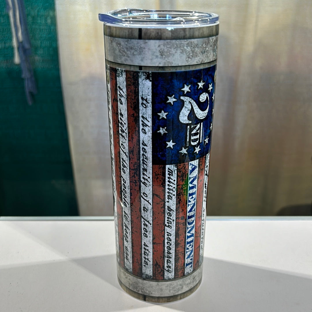 2nd Amendment Patriotic / Guns 20 oz Stainless Steel