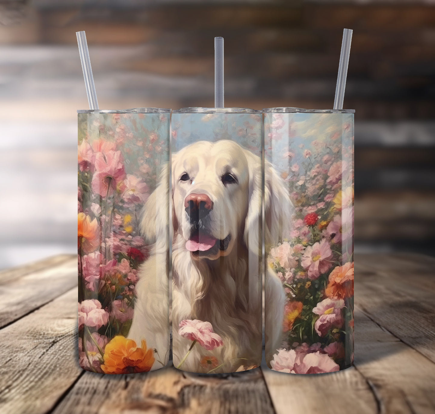 Clumber Spaniel Dog 20 oz Stainless Steel Tumbler