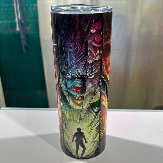 Horror Movie Scenes 20 oz Stainless Steel Tumbler