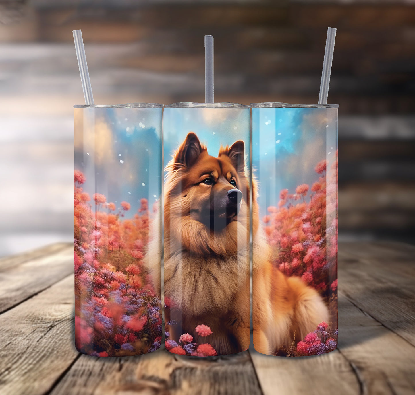 Eurasier Dog 20 oz Stainless Steel Tumbler