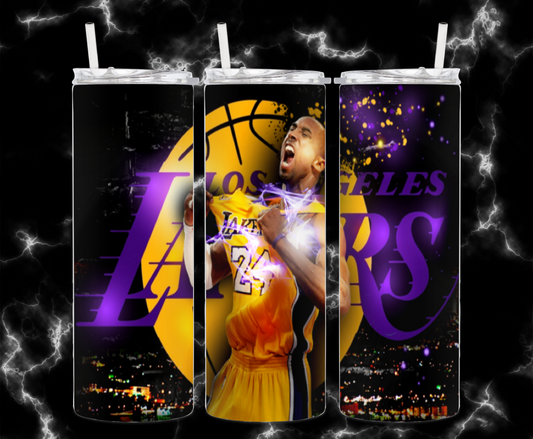 Kobe Bryant LA Lakers Stainless Steel 20 oz Tumbler