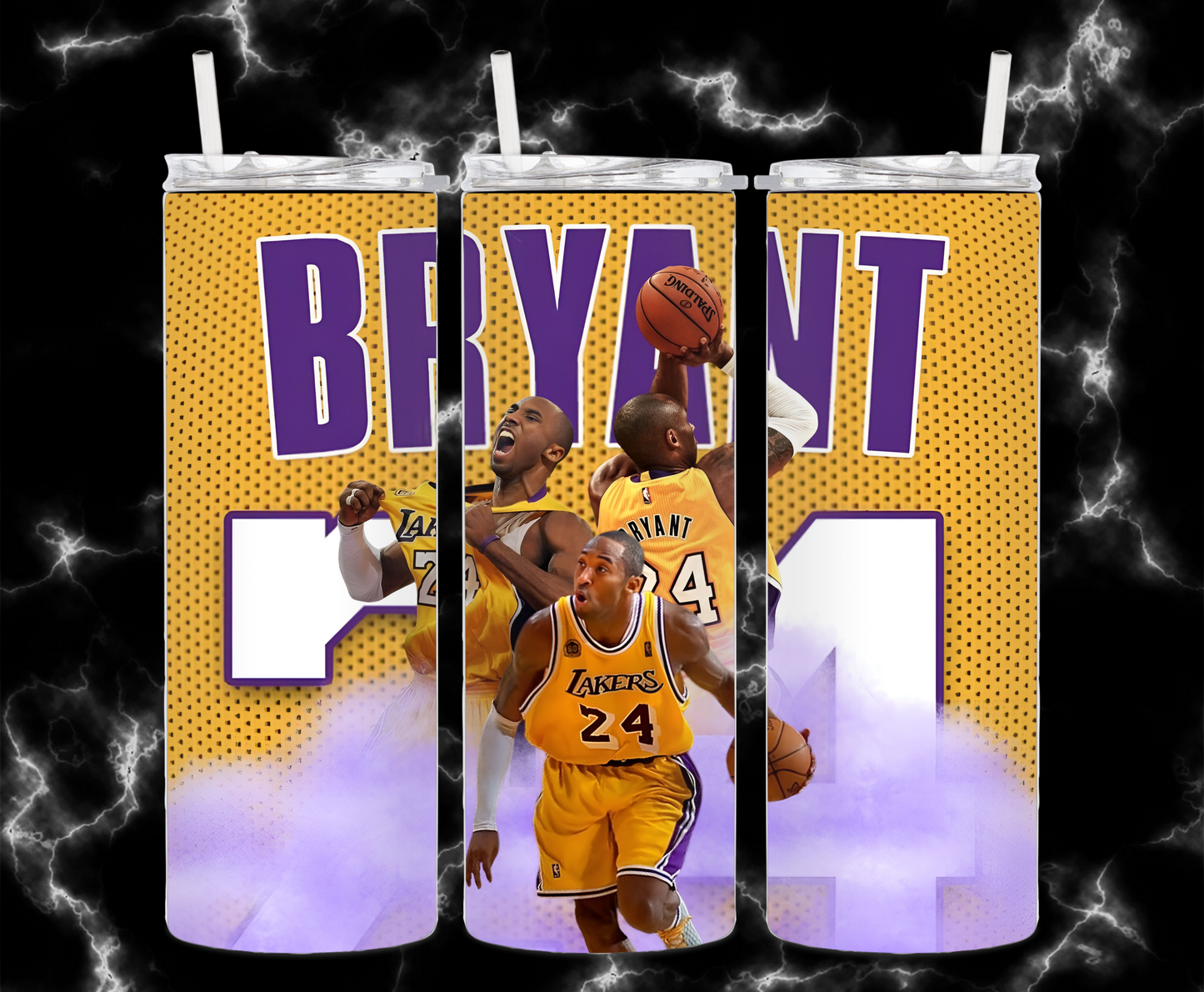 Kobe Bryant LA Lakers Stainless Steel 20 oz Tumbler