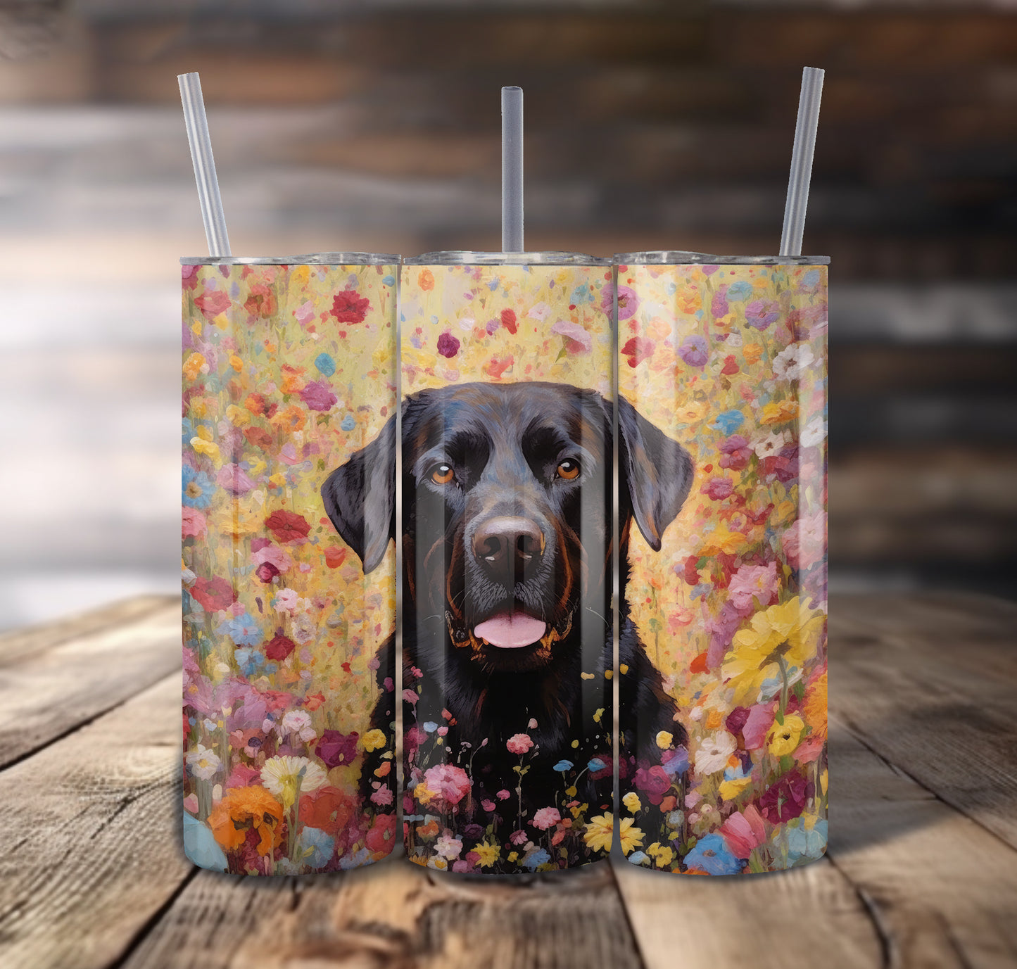 Labrador Retriever Dog 20 oz Stainless Steel Tumbler