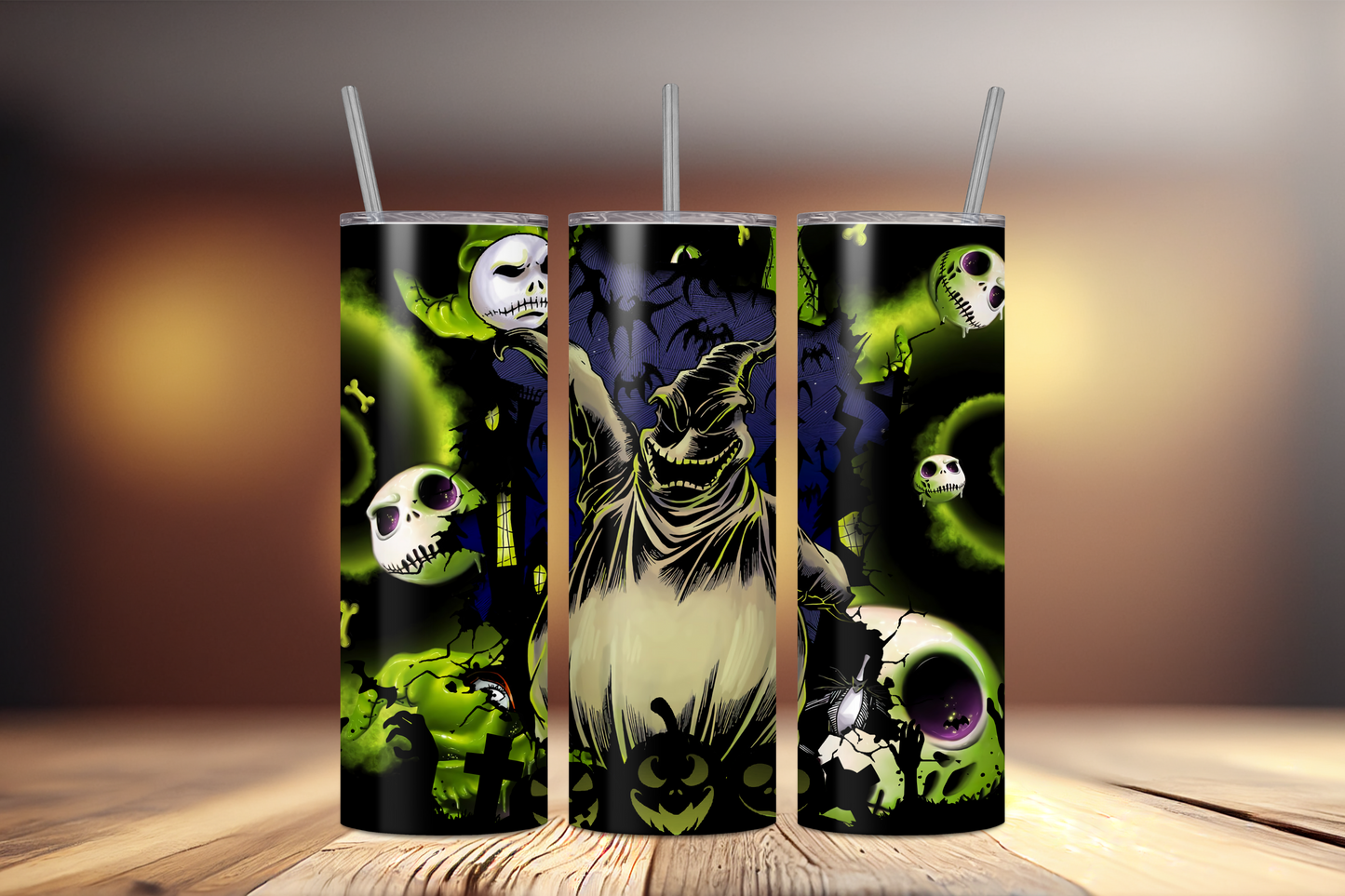 Nightmare Before Christmas Oogie 20 oz Stainless Steel Tumbler