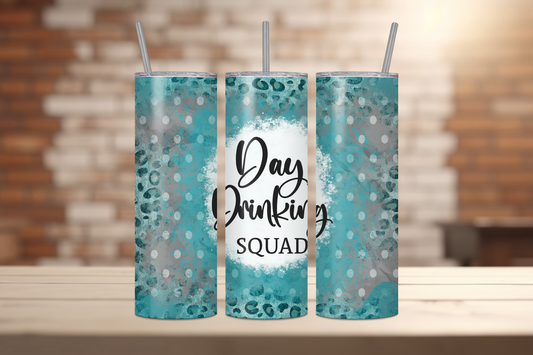 Day Drinking Squad 20 oz Stainless Steel Tumbler