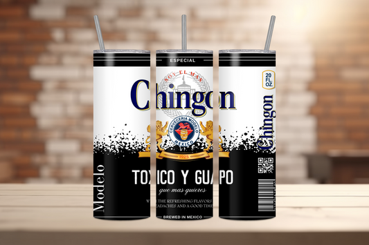 Chingon Alcohol Style Stainless Steel Insulated Tumbler